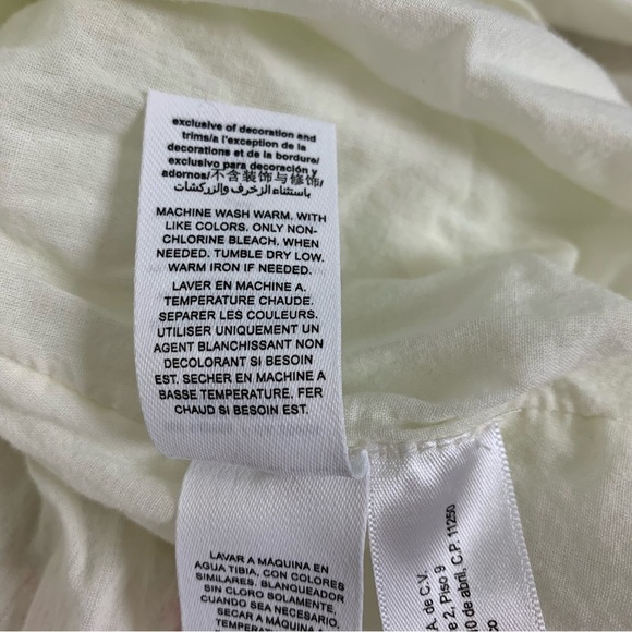 Peek Dress Girl’s Size 8 Leaves Metallic Threads boho Long Sleeve - Picture 13 of 14